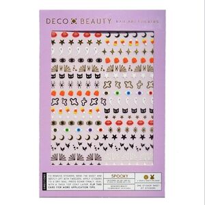 DECO BEAUTY Nail Art Sticker Set ~ SPOOKY ~ NWT